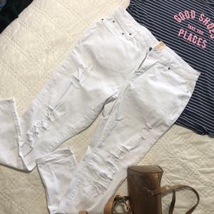 Faded Glory distressed jeggings